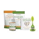 CALMING BLENDS Tea Bundle Pack | Diverticulitis, Morning Comfort Tea, Probiotic Infuser | Supports Complete Digestive Health