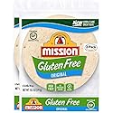 Mission Gluten Free Soft Taco Tortillas, Trans Fat Free, High Fiber, 6 Count - 2 Packs
