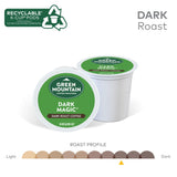 Green Mountain Coffee Dark Magic single serve K-Cup pods for Keurig brewers, 24 Count (Pack of 2)