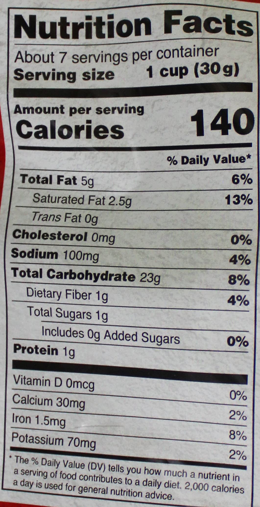 Masala Tapioca Chips 7oz