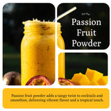 Ancient Roots Passion Fruit Powder- All-Natural Food Coloring, Flavoring Powder, Filled with Antioxidants, Vitamin C, and Fiber, Cocktail Mix