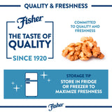 Fisher Chef's Naturals Walnut Halves & Pieces (Pack of 2) 1 Pound Bags