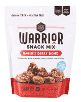 BeeFree Warrior Mix Gluten Free Granola - Chunky Granola Bites | Paleo, Low Carb, Grain Free, Preservative Free, Oat Free | Low Calorie Snacks |
