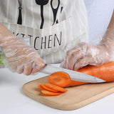 Disposable Food Prep 700 Gloves (350 Pair) Plastic Disposable Gloves Kitchen Cooking Cleaning Food Handling Gloves (700 PCS)