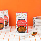 Food Earth Indian Simmer Sauce - Tikka Masala - Organic, Vegan, Gluten-Free, GMO-Free - Microwavable Cooking Sauce - 12 Pouches (5.29 oz Each)