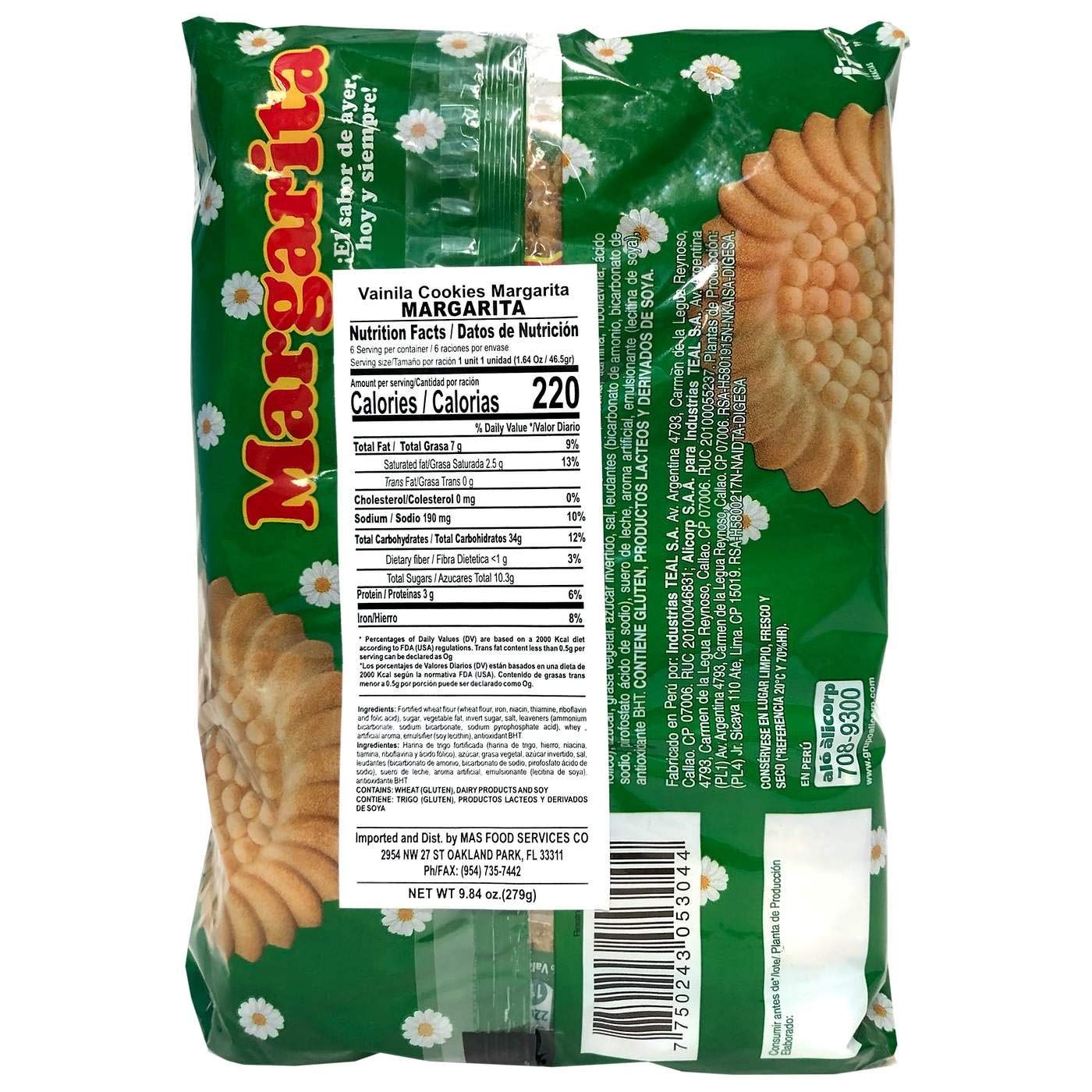 Galletas Margarita - 6 Pack - Peru