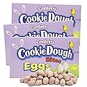 Edible Confetti Eggs Cookie Dough Bites, Fudge Brownie Flavored, Easter Basket Stuffer Candy, 3.1 Ounce