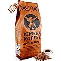 Kimera Koffee Amber Blend - Organic Honey-Processed Light Roast Nootropic Coffee with Alpha-GPC, Taurine, DMAE, L-Theanine, 12oz Ground