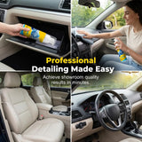 AprYew 4-in-1 Multi-Enzyme Foam Spray Cleaner, 2026 New Foam Cleaner All Purpose, Multipurpose Foam Cleaner for Car Interior Kitchen Bathroom Sofa