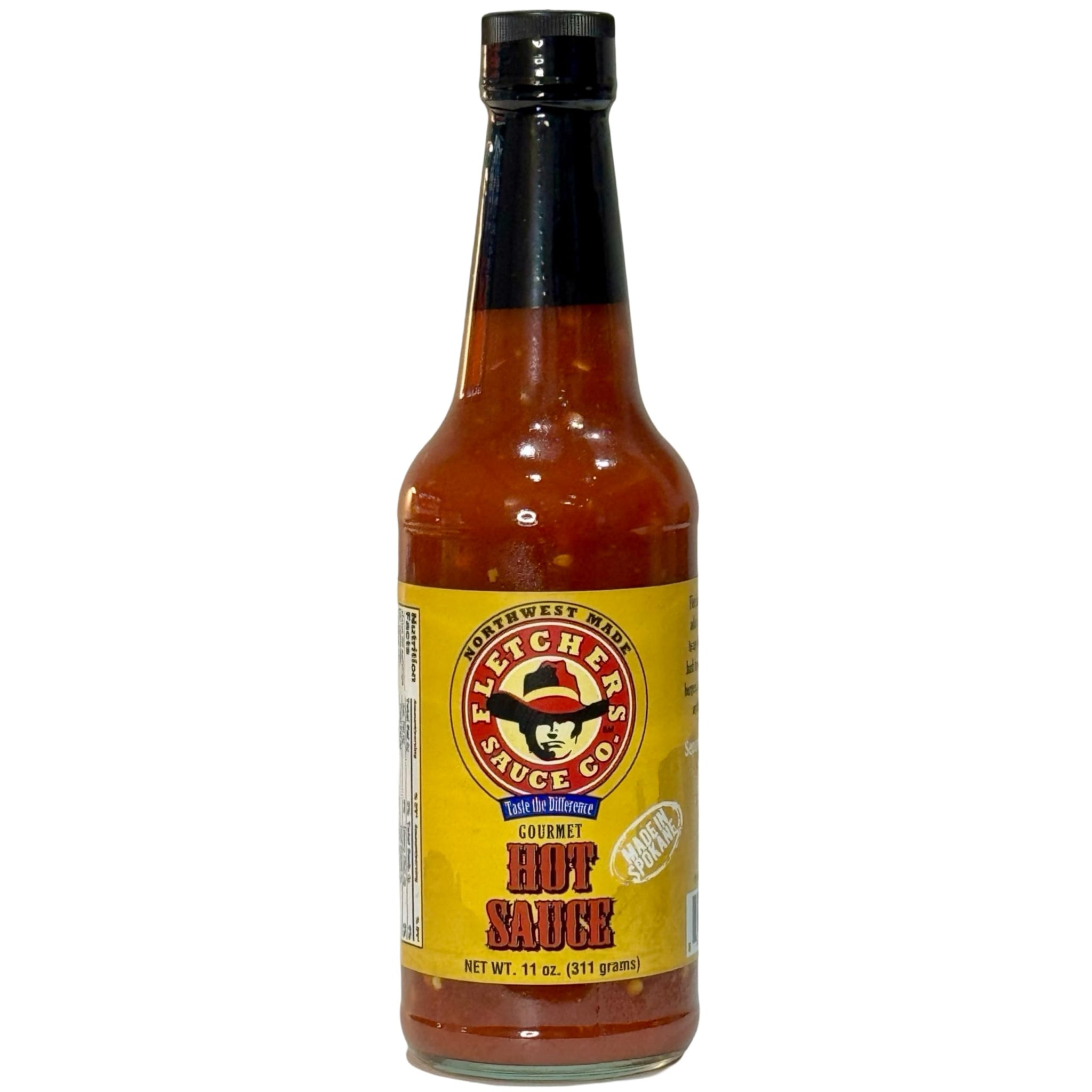 Fletcher’s Gourmet Hot Sauce, Northwest Made in Spokane, Small Batch Artisan Spicy Sauce with Bold Flavor for Marinades, Dipping, and Cooking, Glass