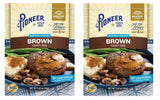 Pioneer Gravy & Seasoning Mixes - 2 packages (Reduced Sodium Brown 1.61oz)