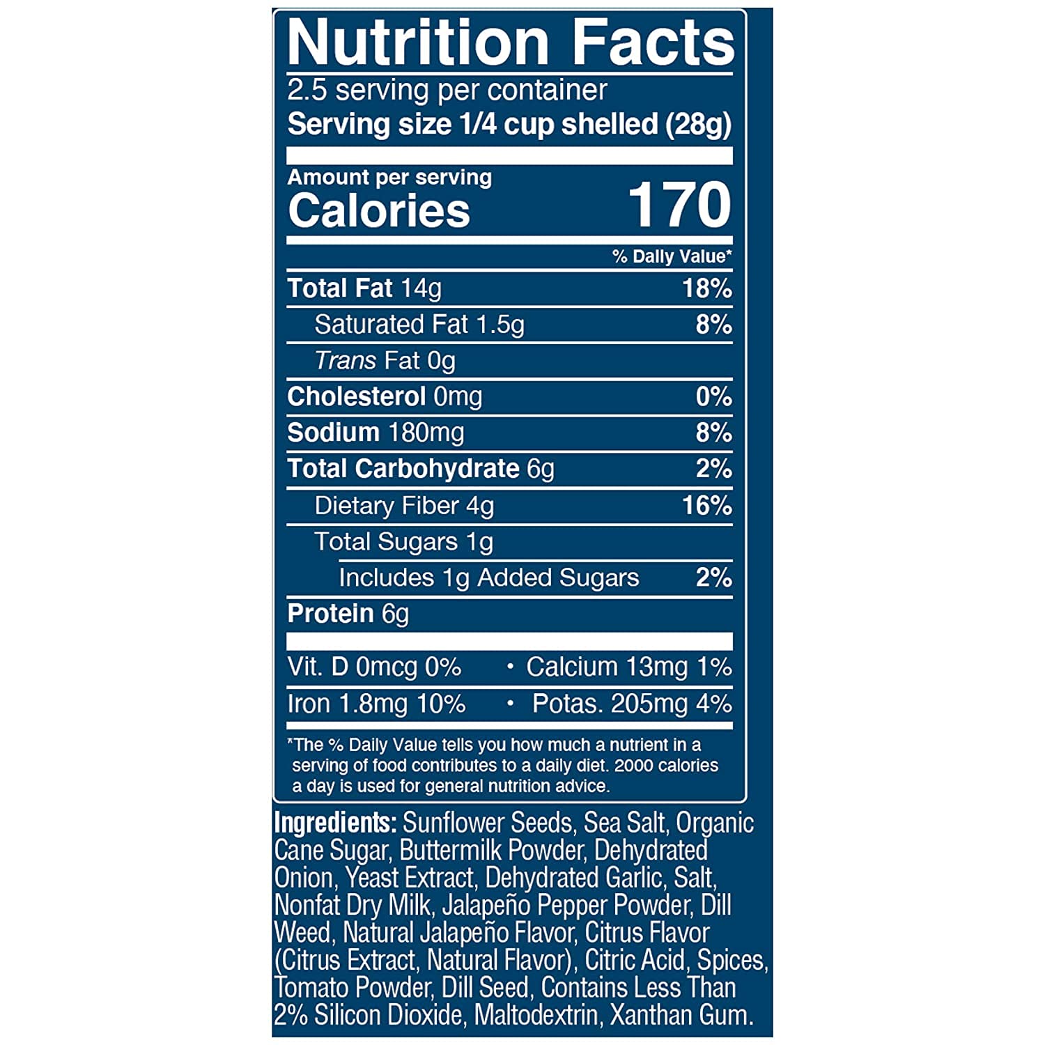 Chinook Seedery Sunflower Seeds Jalapeno Ranch - 3 pack, gray, 4 Ounces