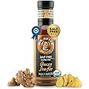 Mr. Spice Organic Ginger Stir Fry Sauce, Salt Free Stir Fry Sauce (0 mg/serving), Gluten Free, Low Sodium Sauces for Marinade, Wok & Air Fryer, No