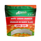 All Natural White Cassava Granules | White Garri | Ijebu Garri | 908g | 2 lb