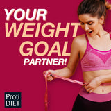 ProtiDIET Naturally Flavored Protein Pancake Mix - Low Fat High Protein Snacks - Nutrient-Rich Pancakes for Breakfast - Perfect On-the-Go Pancakes - 7 Pancake Mix Packets Per Box