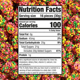Gummy Clusters Rainbow, 2lb Pack of Gummy Clusters Bulk, Perfect Gummy Candy Snack for Parties, Birthdays, Holidays, Gift Bags, Office Treats