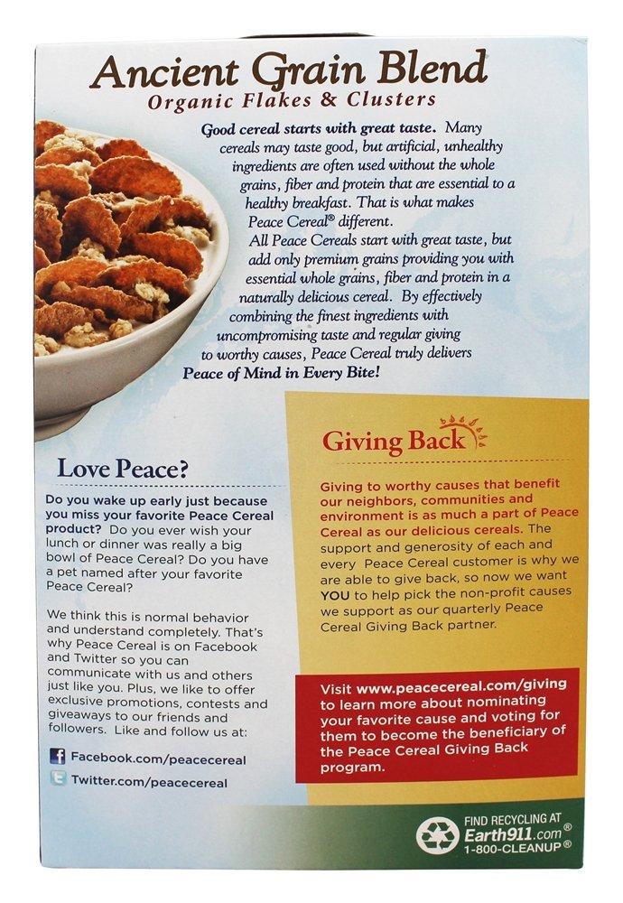Peace Cereal Ancient Grain Blend, 11 Ounce