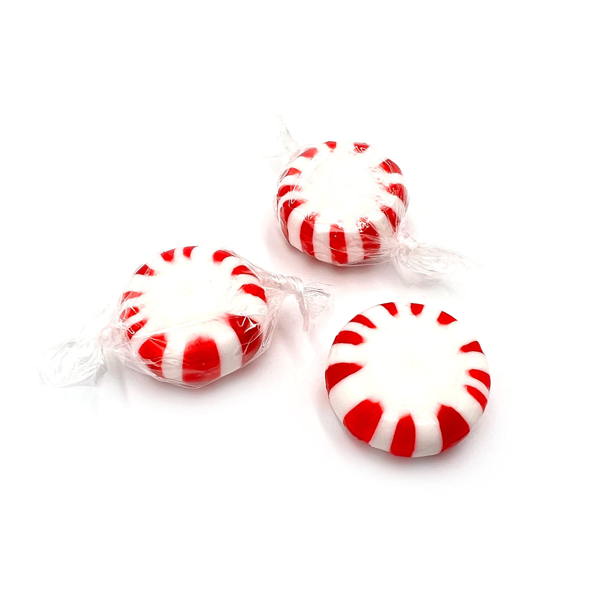 Starlight Peppermint Mints | 2 Pound Bag - Approx. 150 Count | Old Fashioned Hard Candy | Hard Candy Individually Wrapped for Office Bowls & Holiday