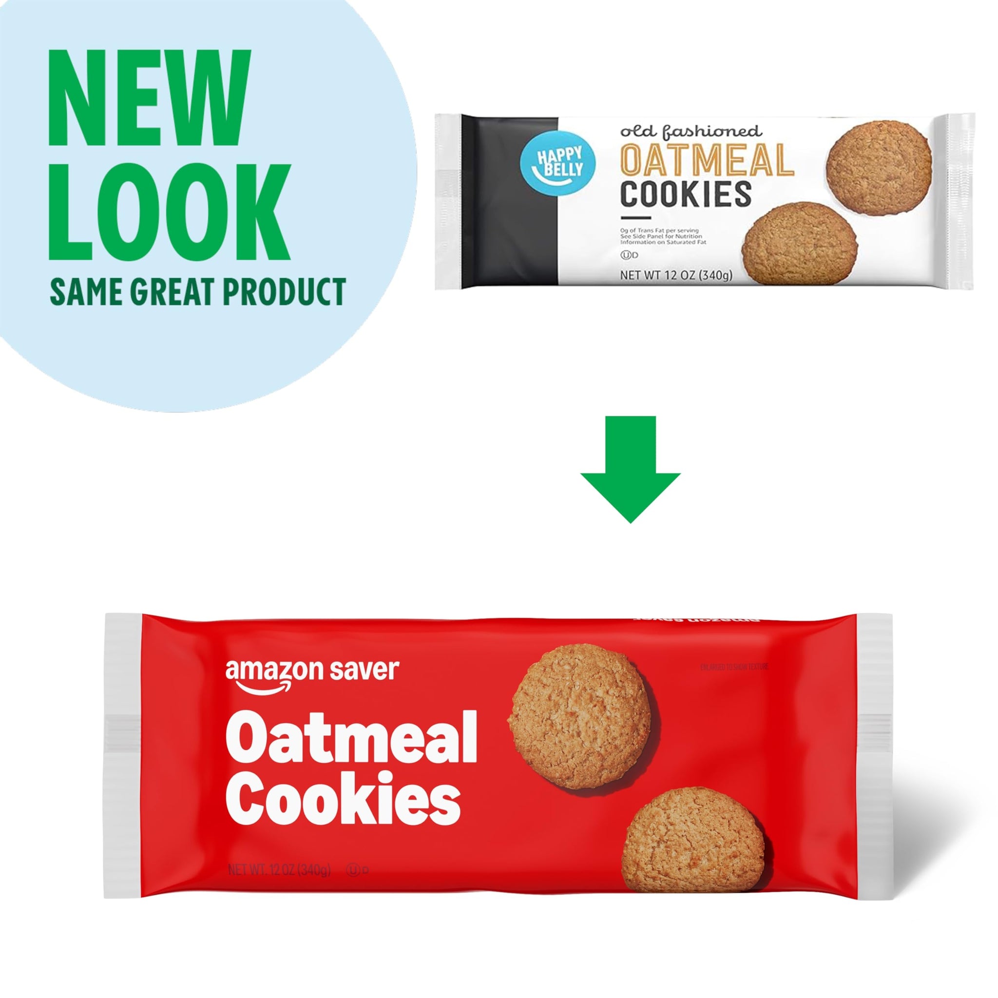 Amazon Saver, Dunking Oatmeal Cookies, 12 ounce