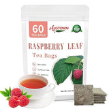 Raspberry Leaf Tea Bags 60 Count - 100% Pure Leaves | Natural Women’s Wellness Cycle Support Herbal Tea | Loose Leaf Caffeine Free