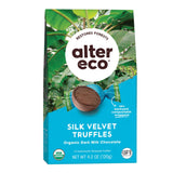 Alter Eco | Silk Velvet Truffles | 39% Pure Dark Cocoa, Fair Trade, Organic, Non-GMO, Gluten Free Dark Chocolate Truffles (10 Count (Pack of 1))