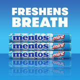 Mentos Chewy Mint Candy Roll, Mint, 14 Pieces Per Roll (Pack of 1)