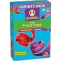 Annie's Organic Fruit Tape, Swirly Strawberry and Bendy Berry, Gluten Free, Variety Pack, 12 Rolls, 9 oz