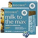 Boobie Bar Superfood Blueberry Muffin Lactation Bar for Breastfeeding Moms to Increase Milk Supply | #1 Selling Lactation Snack Bars | Vegan