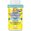 Bodhi Dog Natural Carpet Deodorizer Powder - Dry Pet Smell Eliminator & Urine Odor Remover - Loosens Fur & Dirt - Plant-Based Room Freshener