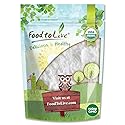 Food to Live Organic Arrowroot Flour, 2.5 Pounds - Non-GMO Powder, Fine Starch, Grain-Free, Vegan, Bulk. Rich in Dietary Fiber. Natural Food Thickener