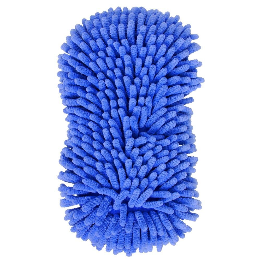 Tough1 Micro Fiber Bristle Sponge - Royal Blue