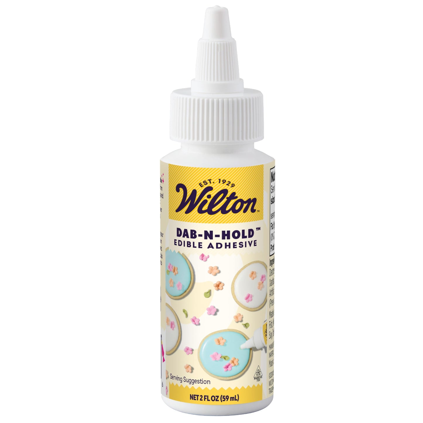 Wilton Dab-N-Hold Edible Adhesive - Clear Food Glue - Baking Accessory for Cake Decoration, Fondant, Sugar Sheets & Icing Decorations - Easy-to-Use