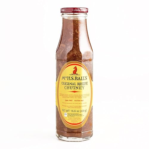 Mrs. H.S. Ball's Original Recipe Chutney 16.6 oz each (1 Item Per Order, not per case)
