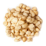 Food to Live Dry Roasted Macadamia Nuts Halves and Pieces, 1 Pound - Oven Toasted Unsalted Snack, Great for Baking and as Topping for Salads, Yogurt