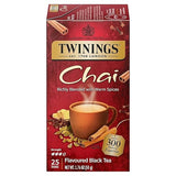 Twinings Chai Tea Bags, 25/Box (TNA51730)