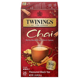 Twinings Chai Tea Bags, 25/Box (TNA51730)