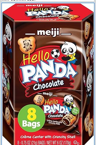 Meiji Hello Panda Chocolate 8pk 0.75 oz Multipack