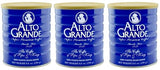 Alto Grande Super Premium Ground Coffee, 100% Arabica, Medium-Dark Roast, 8.8 oz Canisters (Pack of 3)