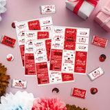 Graduation Party Decorations, 2026 Graduation Candy Stickers, 120 PCS Red White Congrats Grad Mini Candy Wrappers Class of 2026 Bar Label Sticker Gift