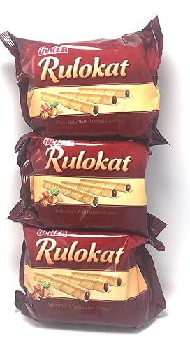 Ulker Rulokat Wafer 5.29oz (150gr) PACK of 3