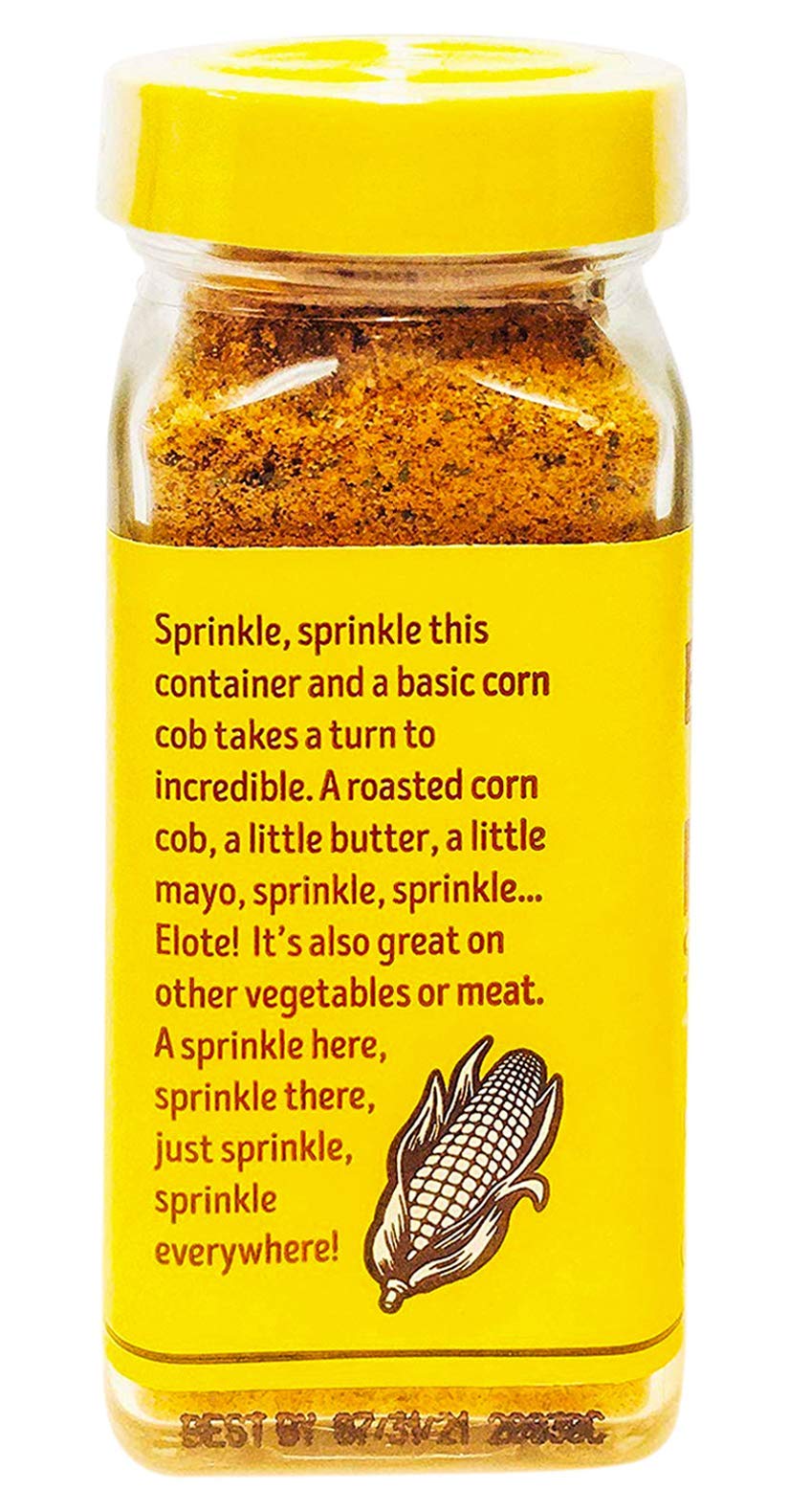 Trader Joe's Everything But The Elote Seasoning Blend With Chile Pepper, Parmesan Cheese, 3 Pack
