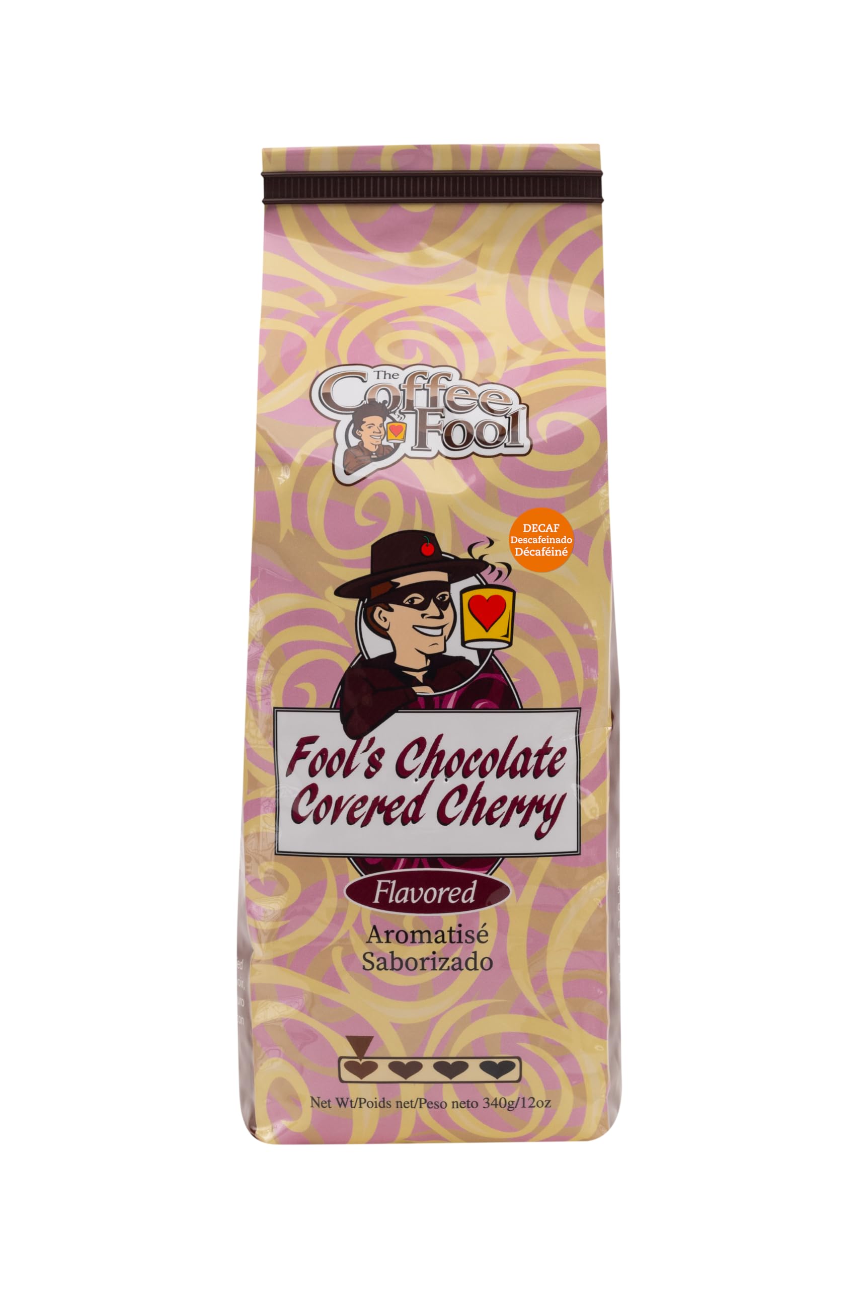 Coffee Fool's Decaf Chocolate Covered Cherry (Coarse Grind)