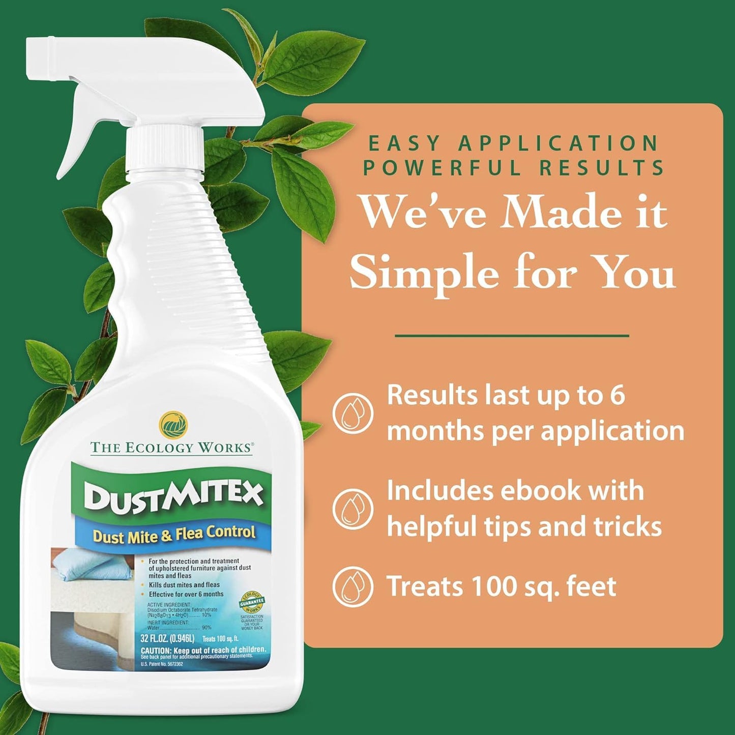 Complete Home Allergen Kit| Dust Mite Killer, Allergen Spray and Anti Allergen Laundry Detergent Trio