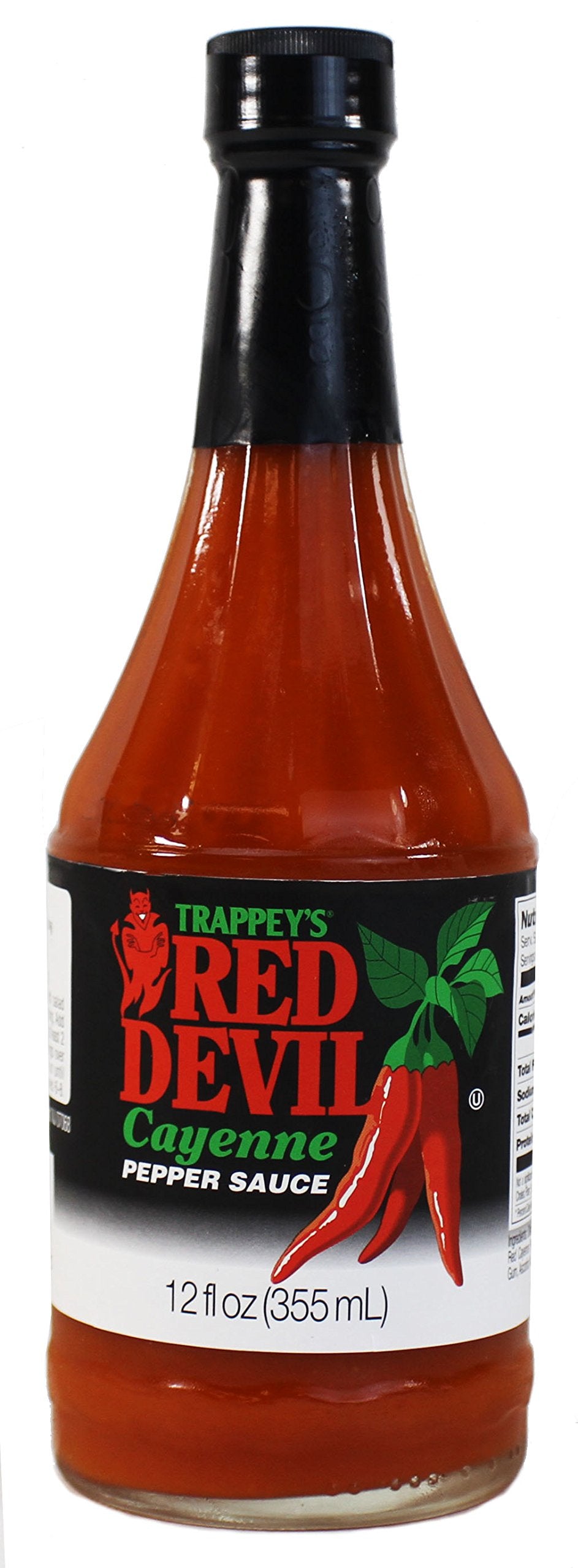 Trappey's Red Devil Sauce Hot 12 fl oz (Pack of 2 )