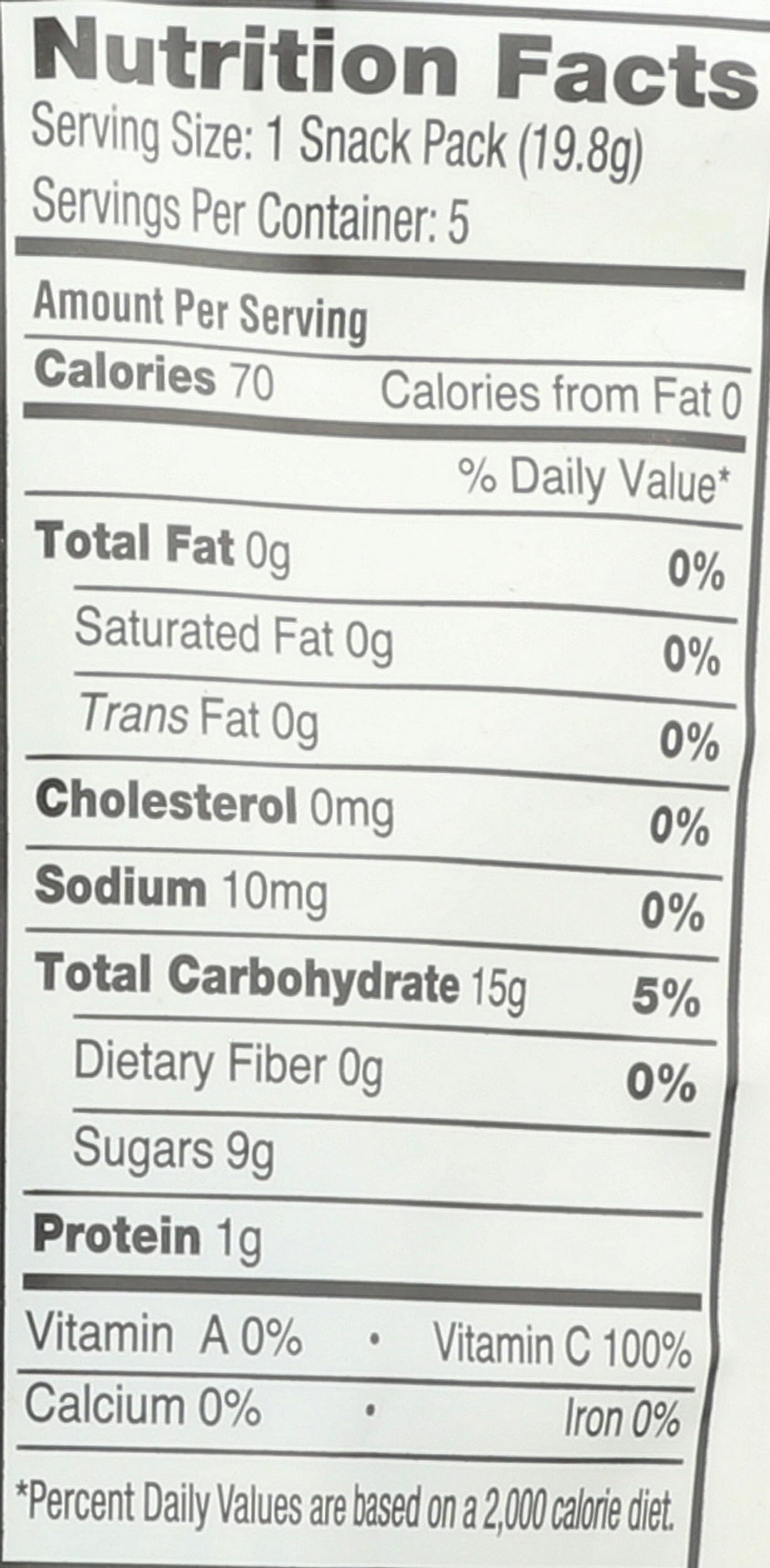 YumEarth Gluten Free Gummy Bears, Assorted Flavors, 99 grams, 5 Snack Packs Per Bag