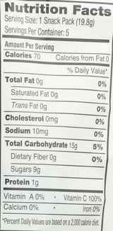 YumEarth Gluten Free Gummy Bears, Assorted Flavors, 99 grams, 5 Snack Packs Per Bag