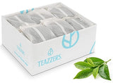 Teazzers Premium All-Natural Green Tea Bags - Great for Foodservice Commercial Ice Tea Brewers | Unsweetened USA-Made Bulk Green Tea for Restaurants