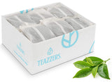 Teazzers Premium All-Natural Green Tea Bags - Great for Foodservice Commercial Ice Tea Brewers | Unsweetened USA-Made Bulk Green Tea for Restaurants