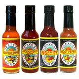 Dave’s Gourmet Insanity Super Hot Sauce Variety 4-Pack - Carolina Reaper, Ghost Pepper, Scorpion & Insanity - Extreme Heat, Bold Flavor - Vegan