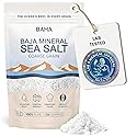 BAHA - 1 lb. Baja Mineral Sea Salt | Original Natural Grain Baha Mineral Salt from Sea of Cortez | Low Sodium & Mineral | For Cooking, Plating and